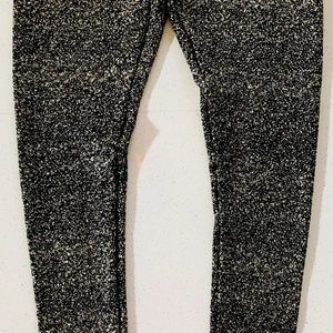 "Mimi Chica" black and gold XS  tights